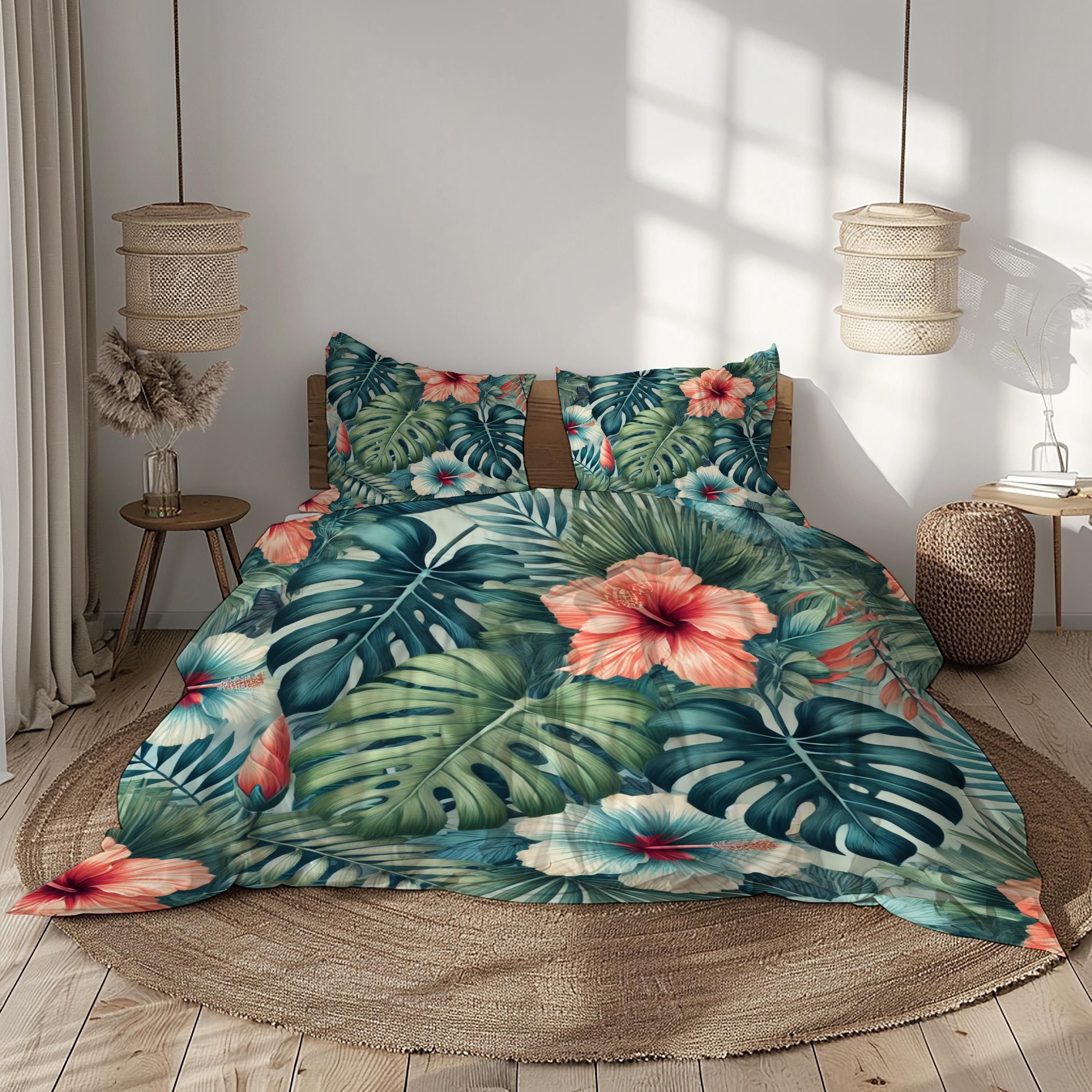 Tropical bedding set - Etsy México, image size:3000x3000