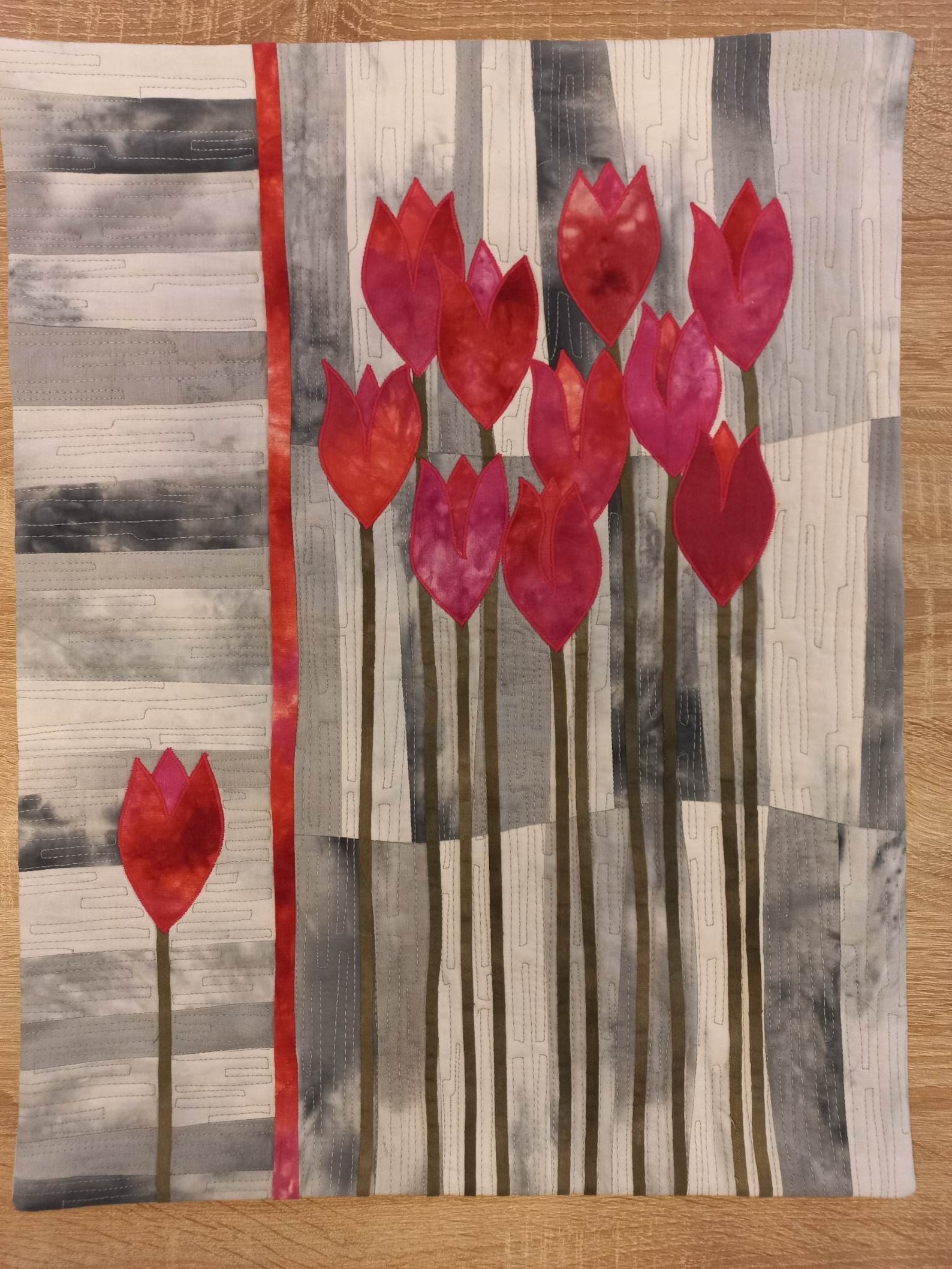 Tulip Patchwork Blanket