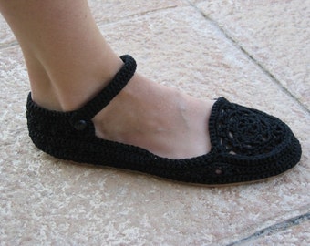 Strap Shoes Crochet Pattern