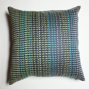 Maharam Reef Baltic Pillow Cover: Modern Designer Throw Pillow
