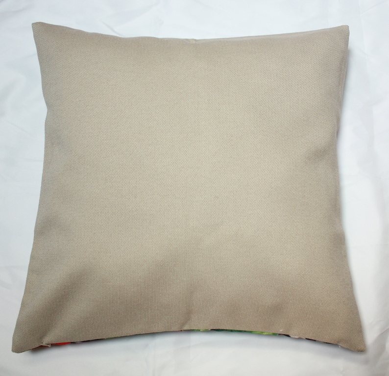 20x20 Tropical Jungle Pillow Cover Amazon Pillow Cover Etsy