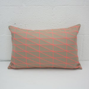 Maharam Bright Angle pillow cover, Scholten & Baijings  pillow cover, flamingo pillow cover, pink pillow cover