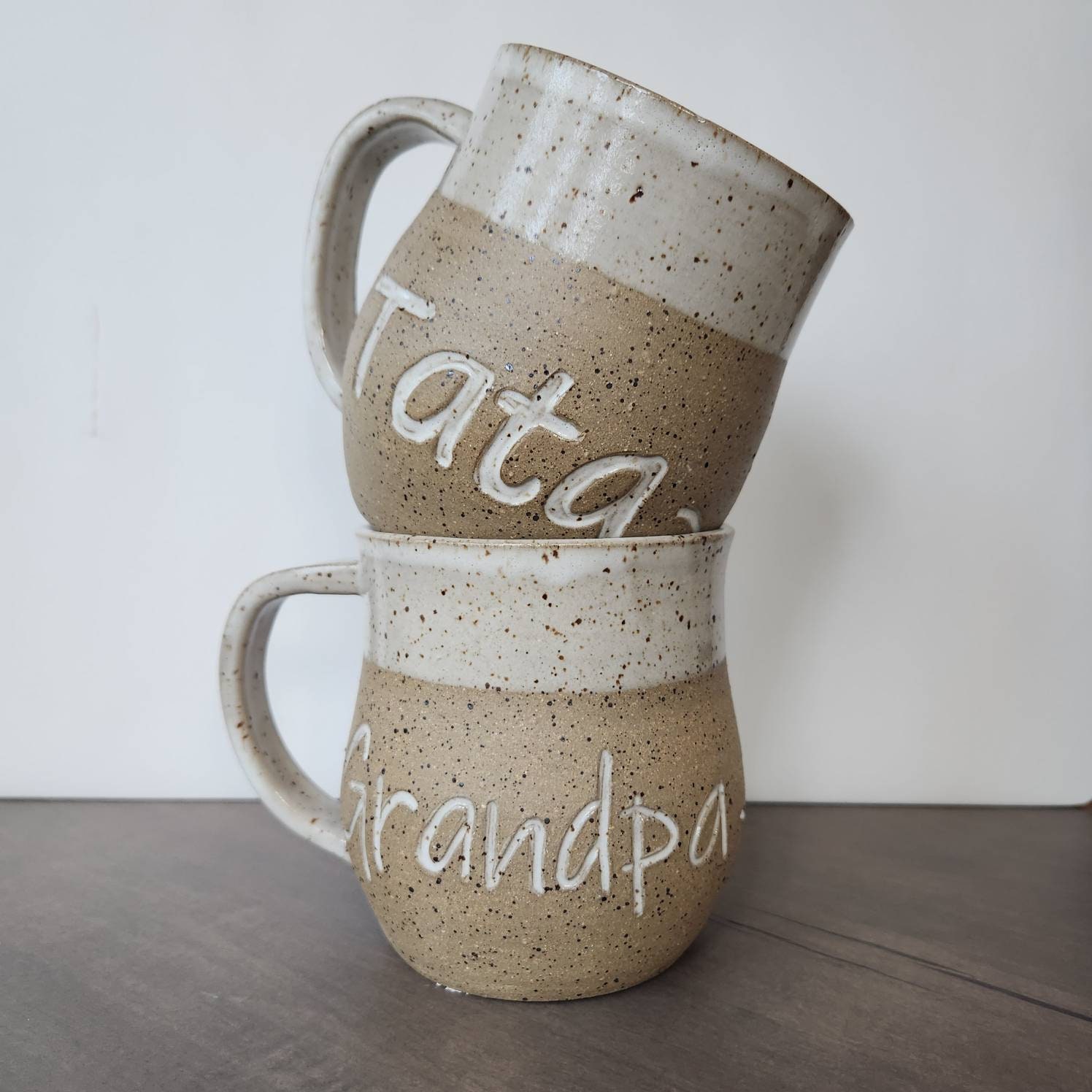 Personalized Handmade Paint Water Cup, Colorful Pottery Artist