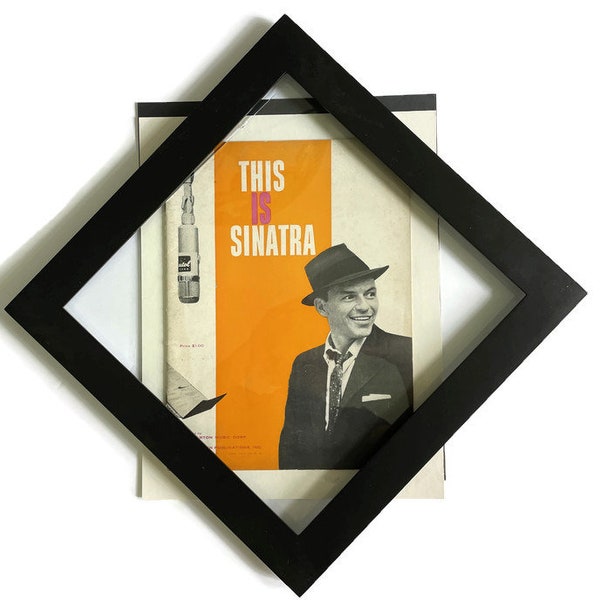 Frank Sinatra Original Songbook. "This is Sinatra" sheet music and lyrics. vintage 1940s/50s.