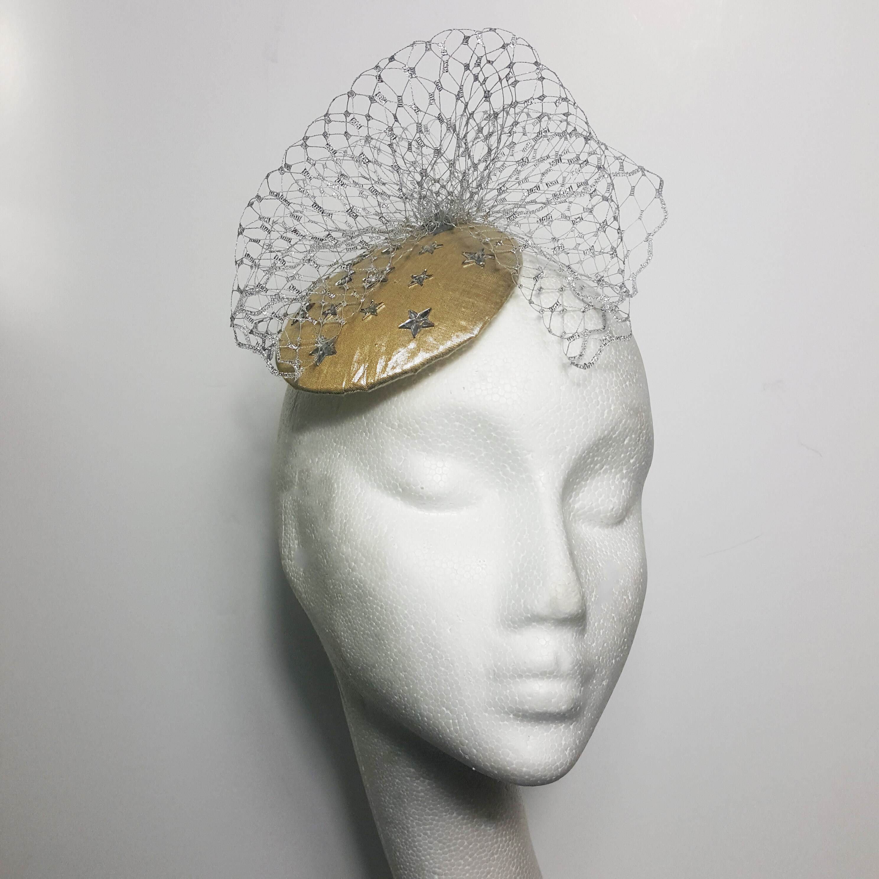 Gold Fascinator Star Fascinator Sparkle 