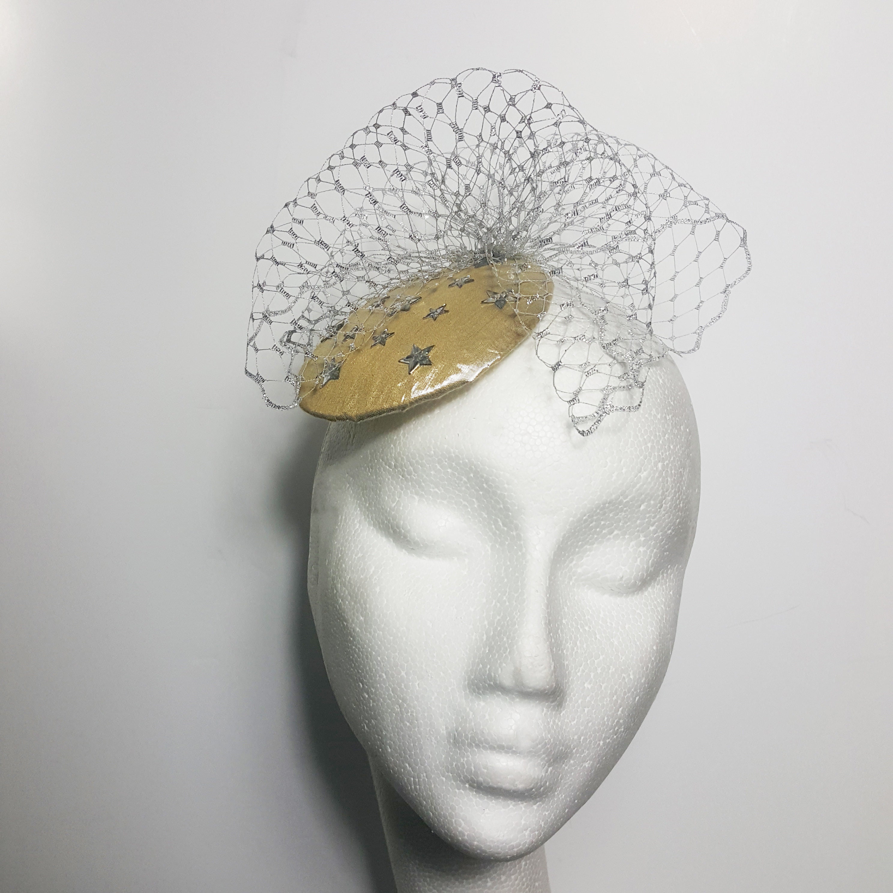 Gold Fascinator Star Fascinator Sparkle 