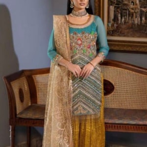 Designer sharara salwar suit