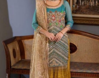 Designer sharara salwar suit