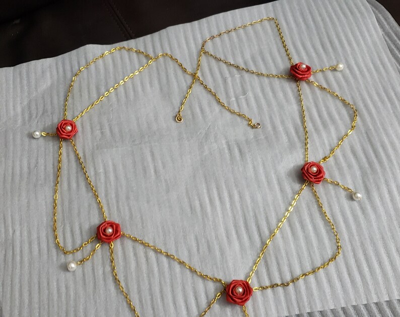 Indian Wedding waist chain belt Indian bridal belt haldi jewelry haldi flower belt Indian kamarband chain flower waist belt