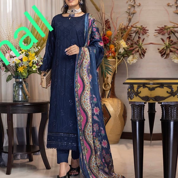 Pakistani salwar suit, pakistani outfit, cotton suit, desi everyday wear dress, desi clothes