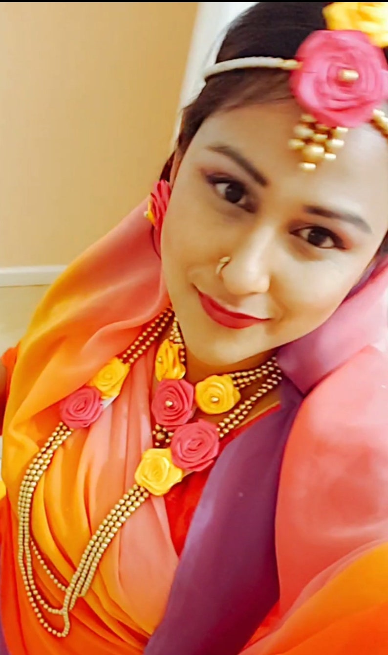 Gaye holud jewelry set gaye holud ornamentsindian bridal Etsy