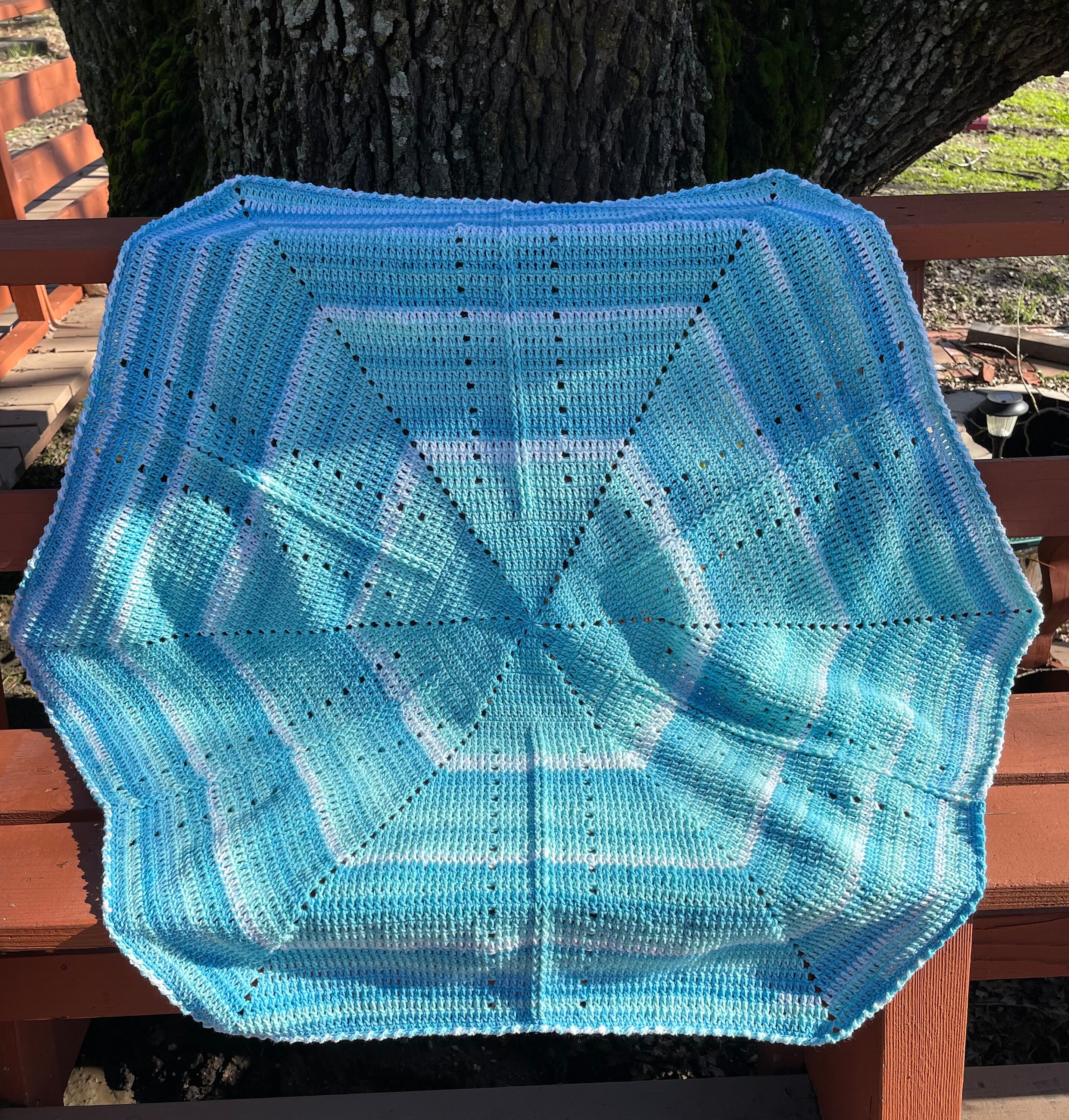 Loop Thread Baby Blanket Pattern