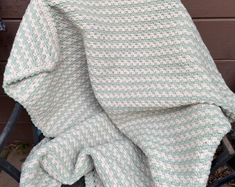 Double Single Crochet Blanket