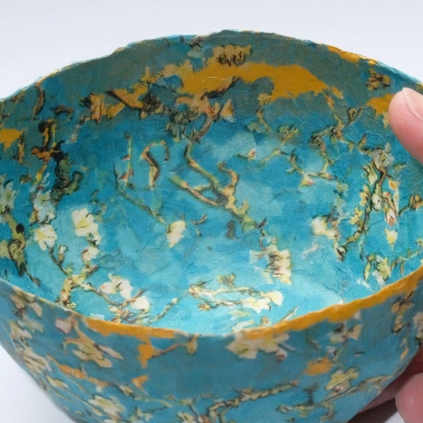 Tasse - blau - Schale - Geschenk - meine Hand gemacht