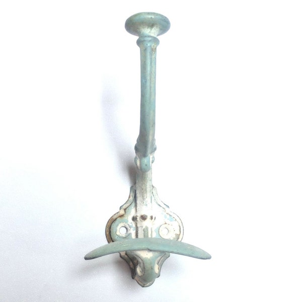 Tür-Mantel - Tür - Wand Cap - Eisen - blau und weiß - 1900 - Französisch