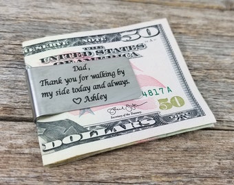 father of the bride money clip