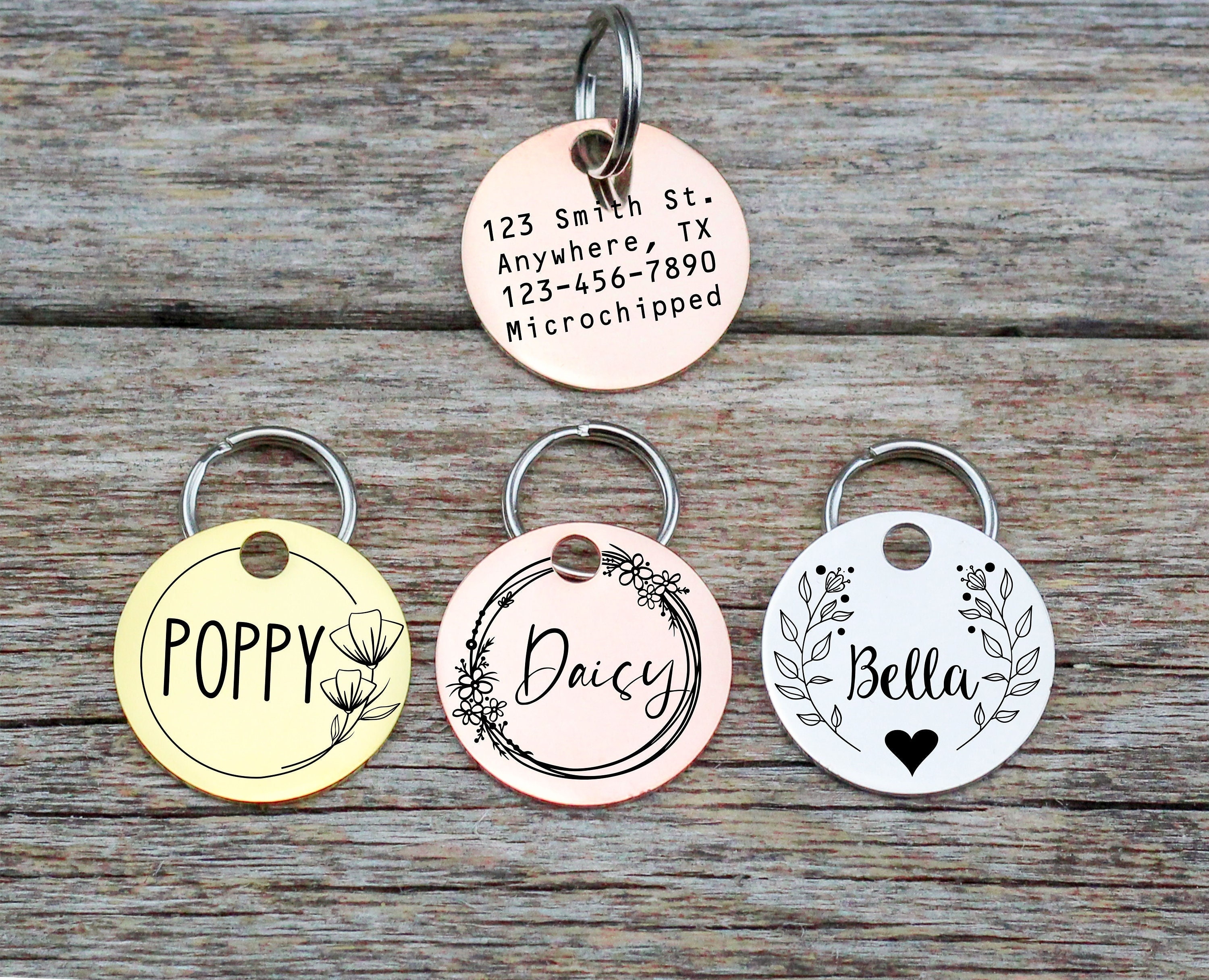Pet Id Card Tags
