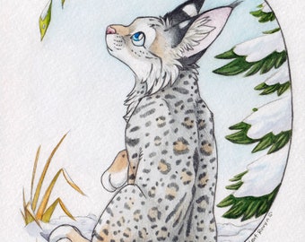 First Snow Holiday Card