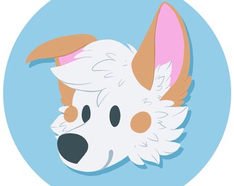 Flat Ravyn Sticker