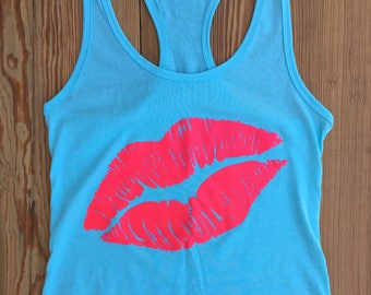 Lips Racerback Tank