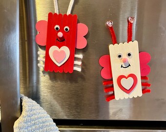 Valentine's Day Craft Kit for Kids - Preschool Valentine Craft - Valentine’s Day Gift