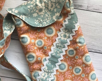 Ebony's Bag Pattern, Bag for Phone, Cell phone bag, Shoulder Bag Pattern, iPhone bag pattern, PDF Bag Pattern