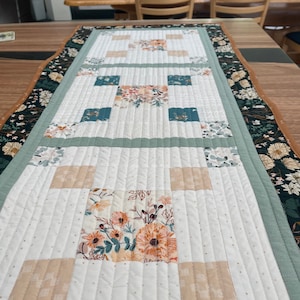 Table Runner simple Pattern Easy runner Pattern for Beginner Scrappy runner Project sewing machine mat Digital Download Pattern PDF