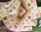 Beginner Quilt Pattern PDF Easy Simple Quilt Pattern for Beginner Medallion Quilt Digital Pattern