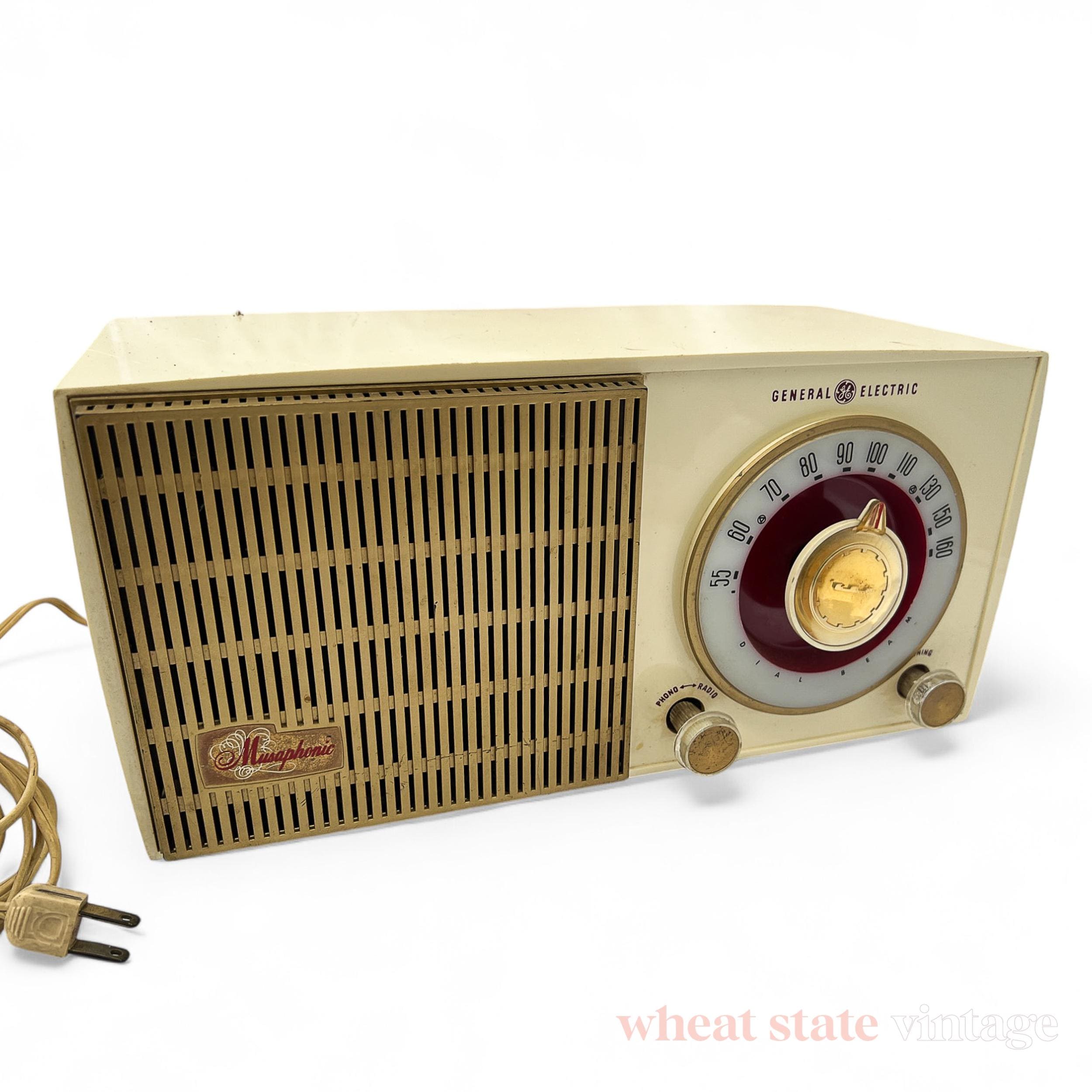 Vintage GE Musaphonic Tube Radio – Model 477, Working Condition - Etsy