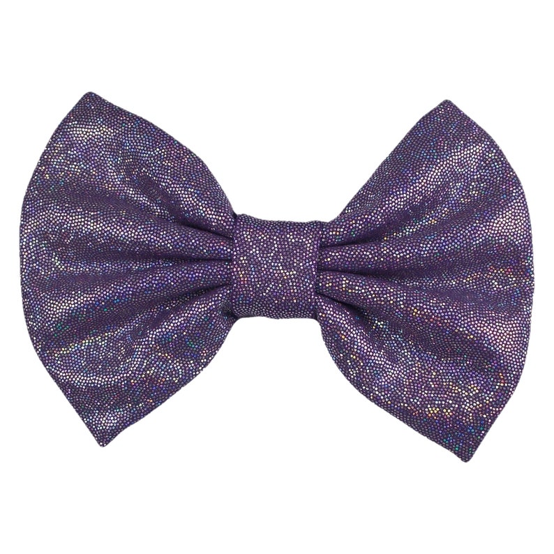 Purple Shimmer XMBN-019 5 XL Shiny Metallic Bow
