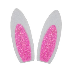 Glitter Unicorn Ears EAR-003 Blue /& Hot Pink