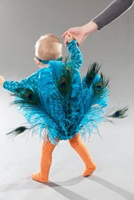 Costume pavone neonato sale