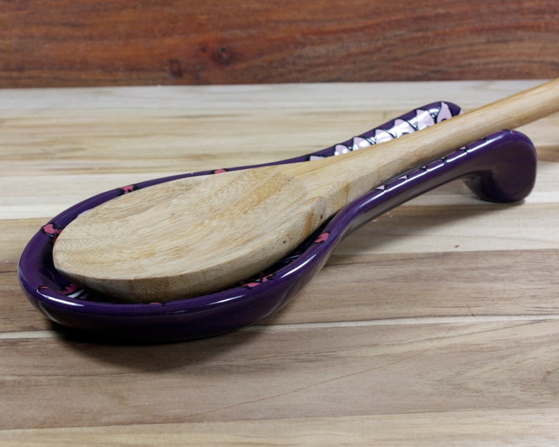 Mexican Talavera talavera earthenware talavera pottery Talavera Kitchen Spoon Rest