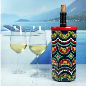 Talavera Pottery Wine Cooler - Utensil Holder - Large Vase
