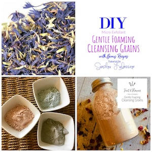 DIY Micro Exfoliant Gentle Foaming Cleansing Grains