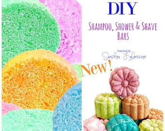 DIY Shampoo, Shower & Shave Bars - PDF E-Booklet