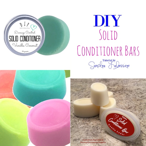 DIY  Solid Conditioner Bars