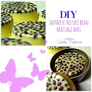 DIY - Vegan Friendly Japanese Adzuki Massage Bars