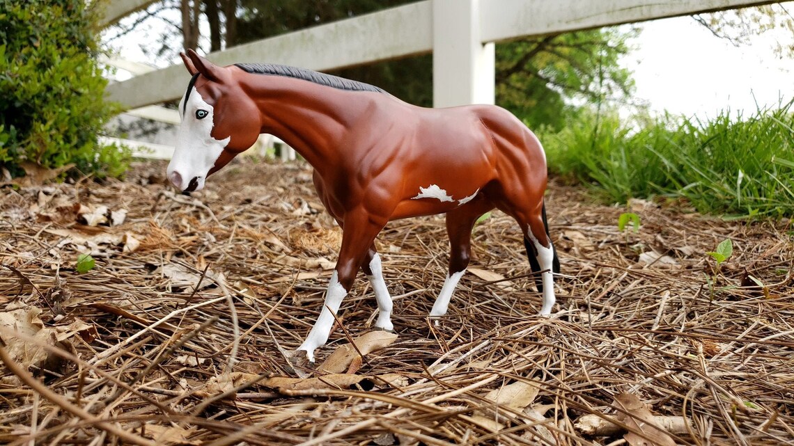Your Horse as a Breyer on the zippo Pine Bar Etsy