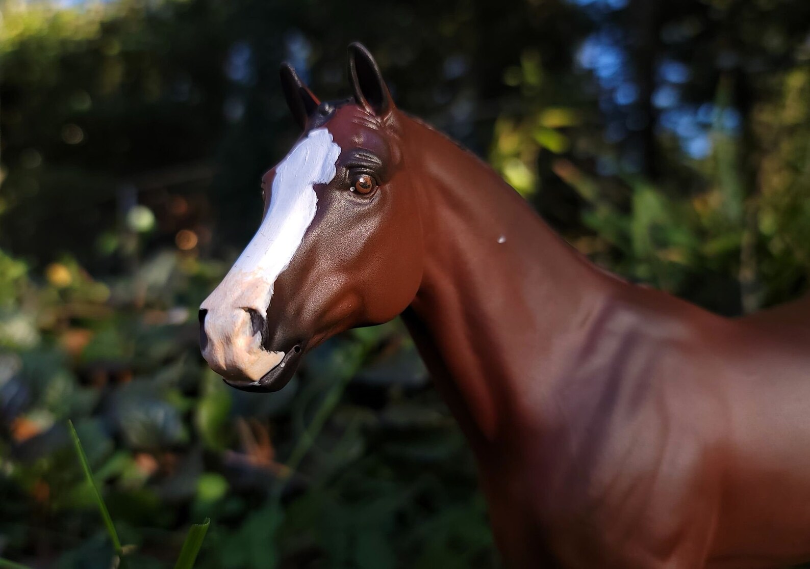 Your Horse as a Breyer on the Snowman Model Etsy