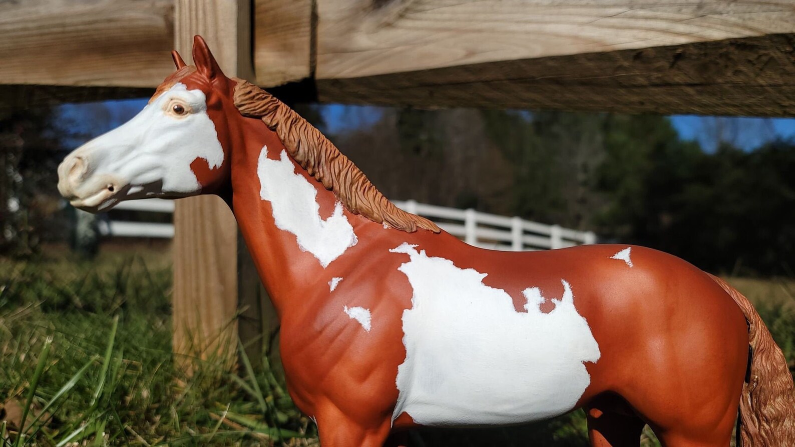 Your Horse as a Breyer on the Snowman Model Etsy