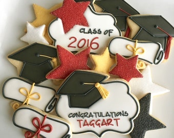 Personalized Graduation Cookies!