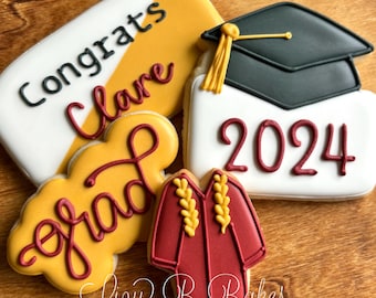 Dozen 2025 Graduation Celebration Cookies!