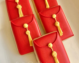 18 Little Red Envelope Cookies