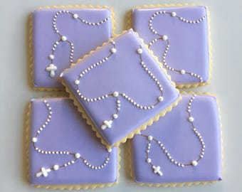 12 Rosary Sugar Cookies!