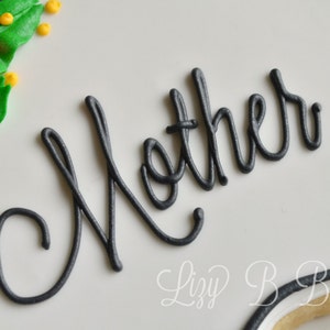 Personalized Floral Mother's Day Cookies image 2