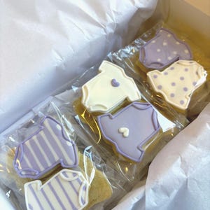 36 Mini Baby Shower Cookies! image 6