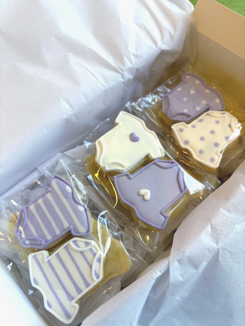 36 Mini Baby Shower Cookies! image 6