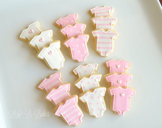 36 Mini Baby Shower Cookies!