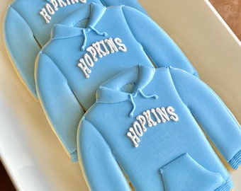 Personalized Hoodie Cookies!